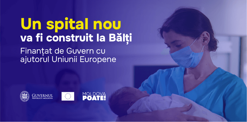 Construcția Spitalului Regional Bălți